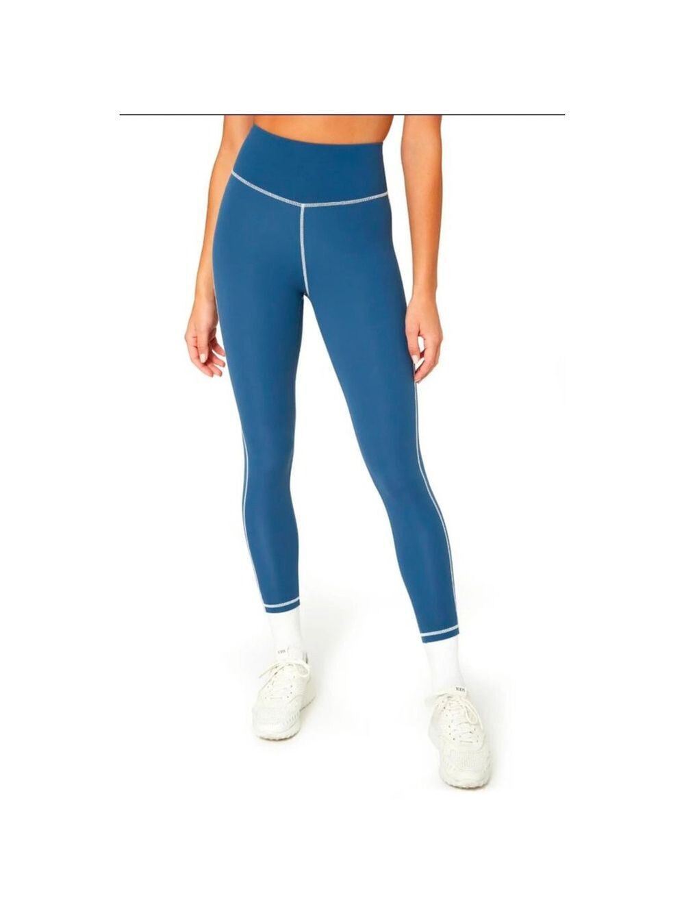 We Wore What Corset Leggings Blue Sz XS